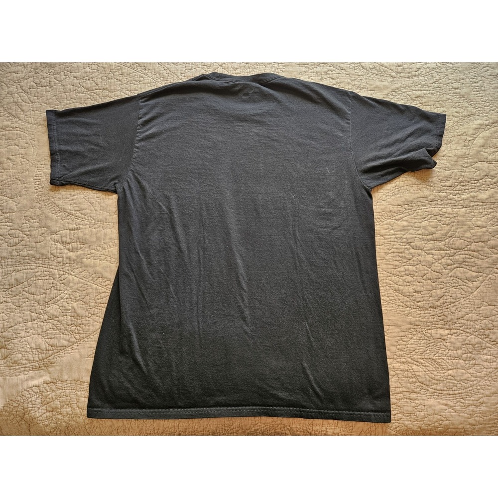 Disney Steamboat Willie Mickey Mouse Sound Cartoon Black Graphic T Shirt, Large - Picture 5 of 5
